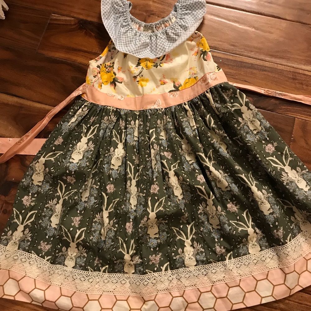 Matilda Jane Platinum Easter Dress size 10